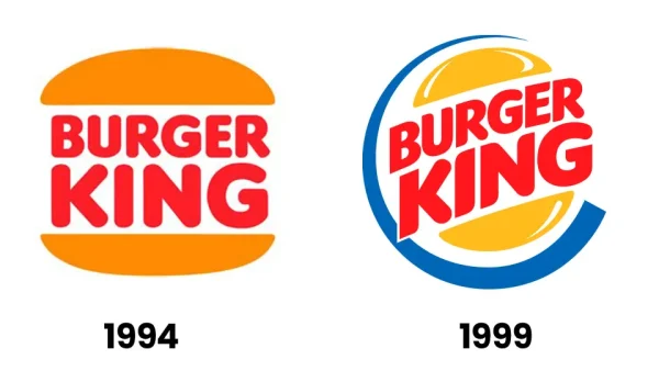 prima e dopo logo burger king