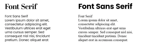 Abbinamento-font